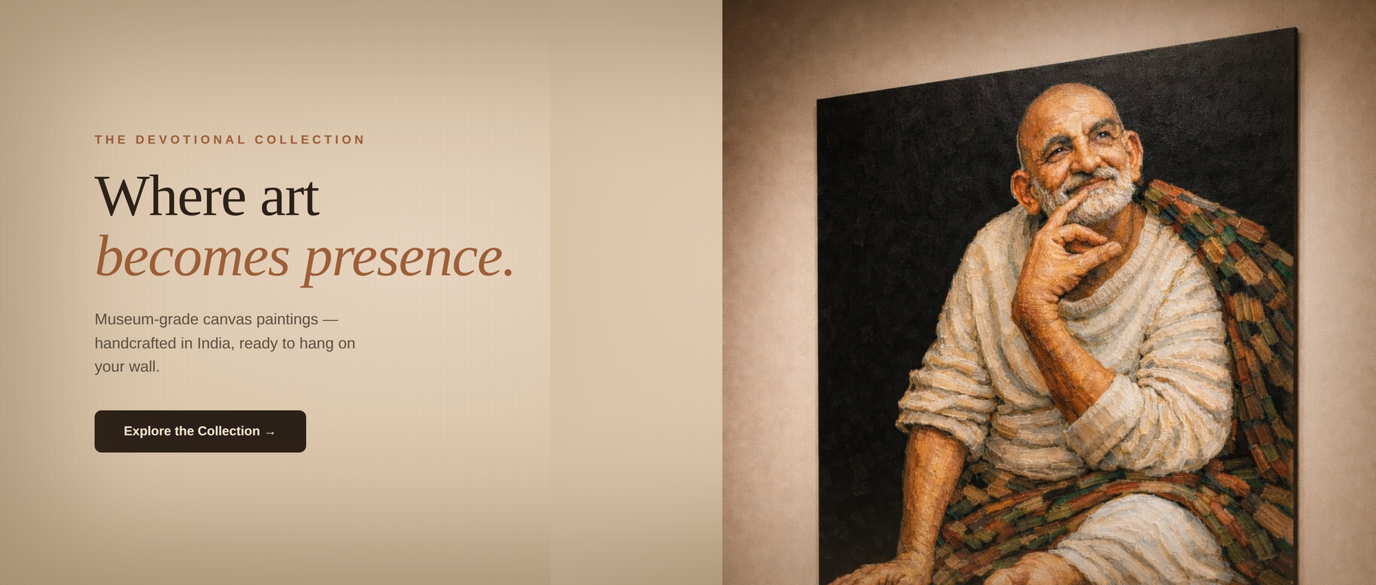 Artvoraa devotional canvas art